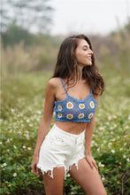 Floral Crochet Cropped Cami Tanks & Camis