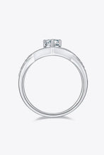 1 Carat Moissanite Teardrop 925 Sterling Silver Ring Rings