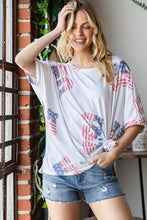 HOPELY Letter Graphic Round Neck T-Shirt Off-White Woman T Shirts