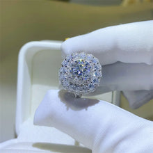 2 Carat Moissanite 925 Sterling Silver Ring Rings