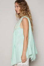 POL Embroidered Pearls Open Front Sleeveless Cardigan Woman Outerwear