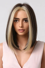 13*1" Full-Machine Wigs Synthetic Mid-length Straight 9" Hair