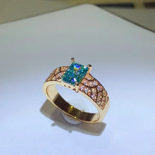 1 Carat Moissanite 925 Sterling Silver Ring Rings