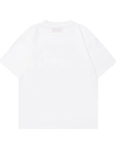 Men's Letter Round Neck Oversized T-Shirt