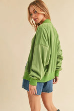 Aemi + Co Snap Down Drop Shoulder Brushed Jacket Woman Outerwear