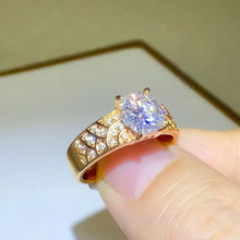 1.5 Carat 925 Sterling Silver Moissanite Ring Rings