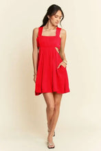 Davi & Dani Washed Satin Cutout Skirt Bandeau Mini Dress Casual Dresses