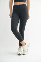 MONO B Venice Cloud Light Sculpt High-Waisted Leggings BLACK
