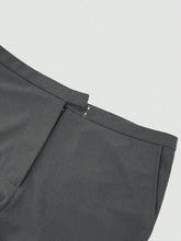 High Waist Flare Leg Trousers