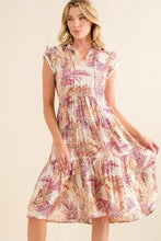 And The Why Boho Printed Tiered Dress Casual Dresses