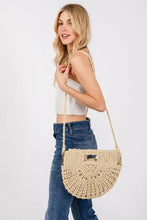 Fame Braided Semi Circle Tote Bag Iv One Size Shoulder Bags