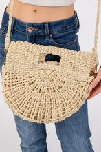 Fame Braided Semi Circle Tote Bag Shoulder Bags