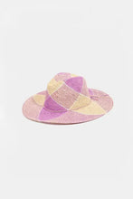 Fame Contrast Straw Braid Hat Hats