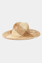 Fame Contrast Straw Braid Hat Hats