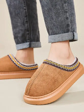 Faux Fur Suede Platform Slippers Woman Slippers