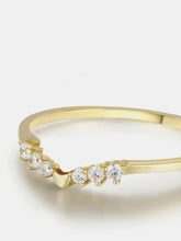 925 Sterling Silver Inland Zircon Ring Rings
