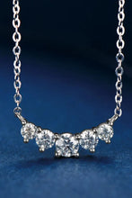 Moissanite Pendant Necklace Silver One Size Necklaces