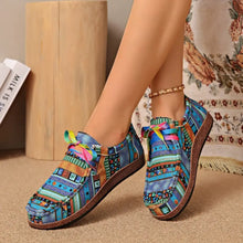 Printed Round Toe Sneakers Woman Sneakers
