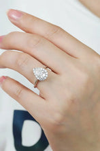 1.5 Carat Moissanite Teardrop Ring Rings
