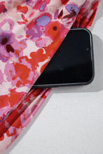 Floral Wide Leg Elastic High Waist Pants Woman Pants