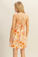 HYFVE Floral Cowl Neck Flirty Satin Mini Dress Casual Dresses