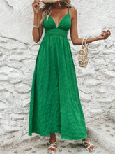 Crisscross Back Smocked Maxi Cami Dress Woman Maxi Dress
