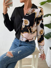 Twist Front Collared Blouse Woman Blouses