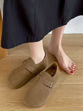 Round Toe Flats Loafers Woman Loafers