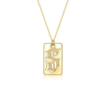 925 Sterling Silver Letter S Pendant Necklace