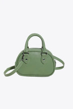 PU Leather Handbag Green One Size Handbags