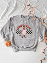 Plus Size Graphic Round Neck Long Sleeve Sweatshirt Woman Sweatshirts