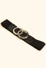Zinc Alloy Buckle Elastic PU Belt Belts