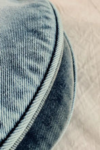 Contrast Denim Shoulder Bag Shoulder Bags