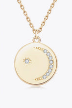 Moissanite Round Pendant Necklace Necklaces