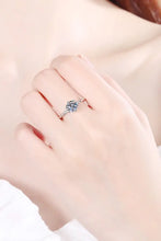 1 Carat Moissanite 6-Prong Twisted Ring Rings