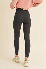Fleece Lined High Waisted Black Leggings for Women