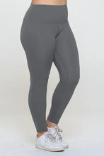 Fleece Lined High-Waisted Leggings for Women Gray Woman Leggings