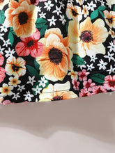 Floral Baby Dress with Denim Jacket and Bow Headband Kids Dresses