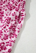 Floral Cutout Back Square Neck Maxi Dress Woman Maxi Dress