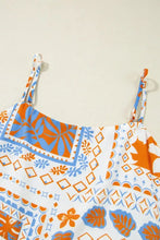 Floral Patchwork Tiered Maxi Dress Casual Dresses