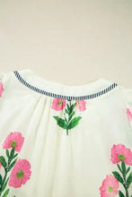 Floral Print Flutter Sleeve Summer Mini Dress Woman Casual Dress