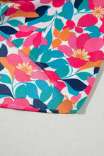 Floral Print Maxi Dress in Polyester Maxi Dresses