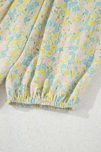 Floral Print Mini Dress Casual 100 Percent Polyester Casual Dresses