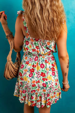 Floral Print Viscose Summer Sundress Casual Lightweight Dress