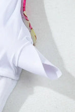 Floral Ruffled One Piece Swimsuit with Removable Padding Swimwear