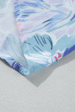 Floral Spaghetti Strap Surplice Neck Shirred Waist Mini Dress Casual Dresses