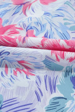 Floral Spaghetti Strap Surplice Neck Shirred Waist Mini Dress Casual Dresses