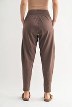 Flowbarrel High Waist Brown Lounge and Jogger Active Pants for Women