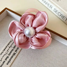Flower Acrylic Hair Claw Clip Pink One Size Hair Jewelry