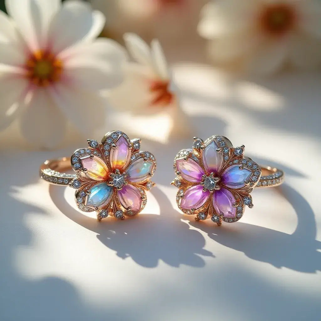 Porque a joalharia em prata de lei com moissanite é perfeita para casais modernos